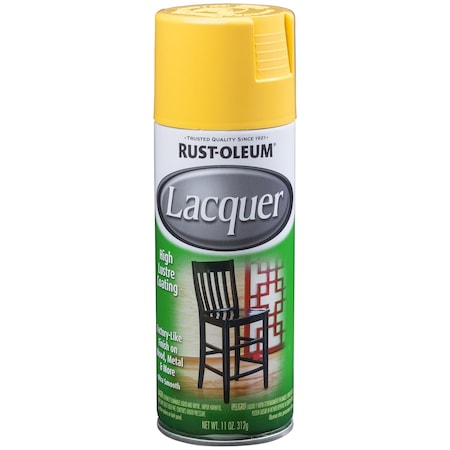 Rust-Oleum Yellow, Gloss, 11 oz 330524